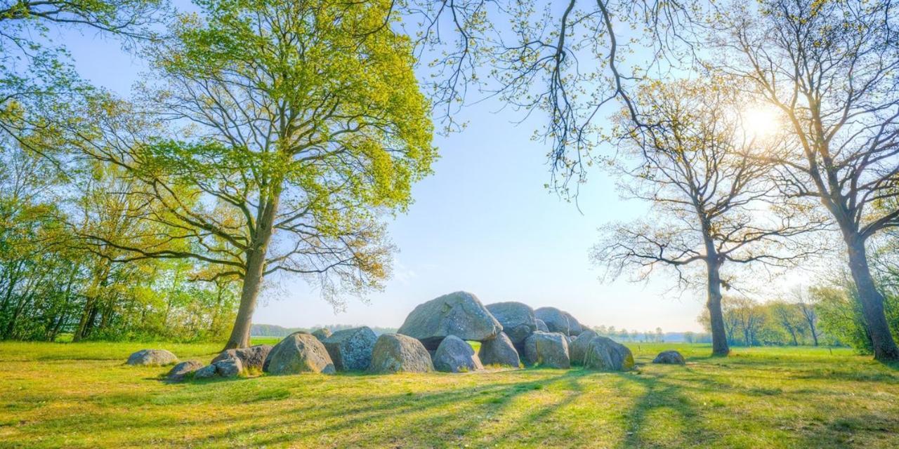 Luxe Natuurhuisje Met Jacuzzi En Haard In Drenthe, Echten Echten  Eksteriør billede