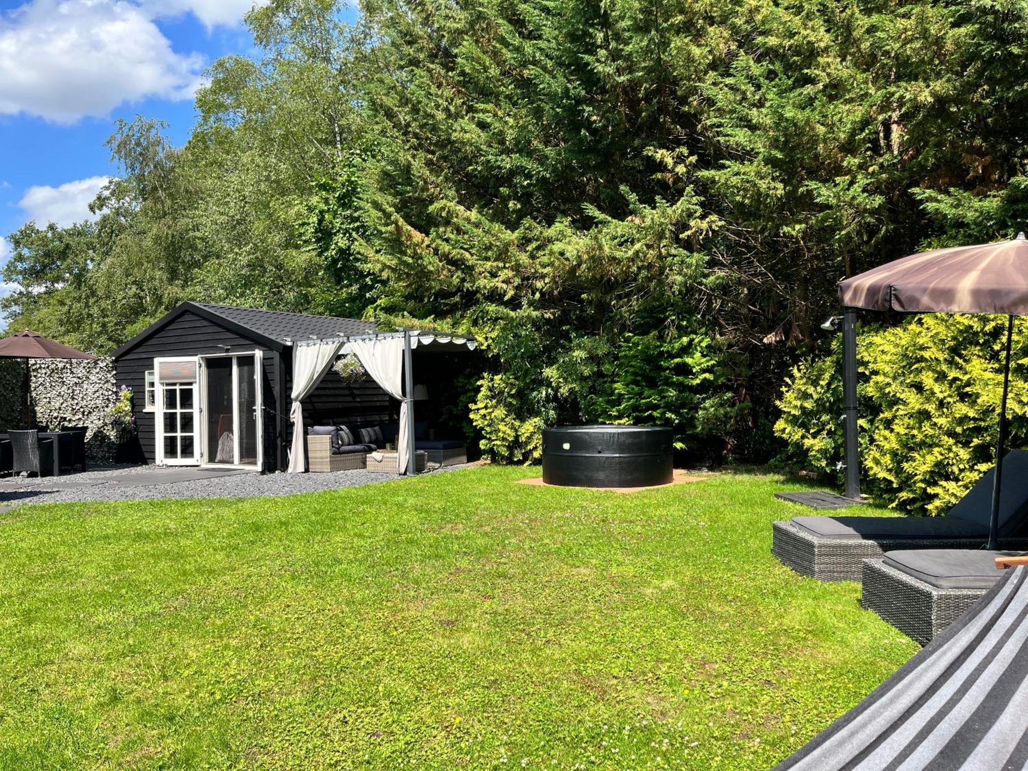 Luxe Natuurhuisje Met Jacuzzi En Haard In Drenthe, Echten Echten  Eksteriør billede